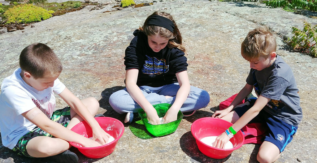 Oobleck - Great sensory fun, perfect to bring on a summer vacation