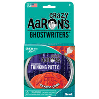 Crazy Aaron's Thinking Putty - Ghost Writer Cryptic Code - Draw with Light