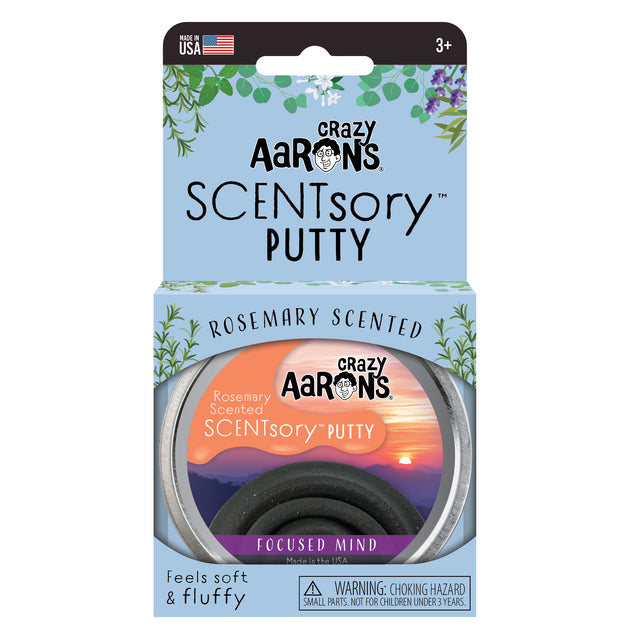 Crazy Aaron's Thinking Putty - Focused Mind - Scented Aromatherapy