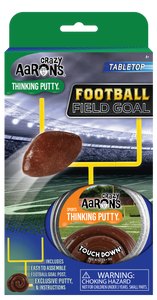 Crazy Aaron's Desktop Football Field Goal - Sports Putty