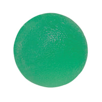CanDo® Gel Squeeze Ball - Standard Circular - Green - Medium: