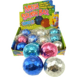 Glitter Squish Ball - Blue Color