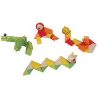 Wood Jointed Animal Puzzle