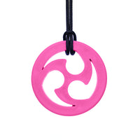 ARK'S NINJA STAR CHEWABLE JEWELRY Pink